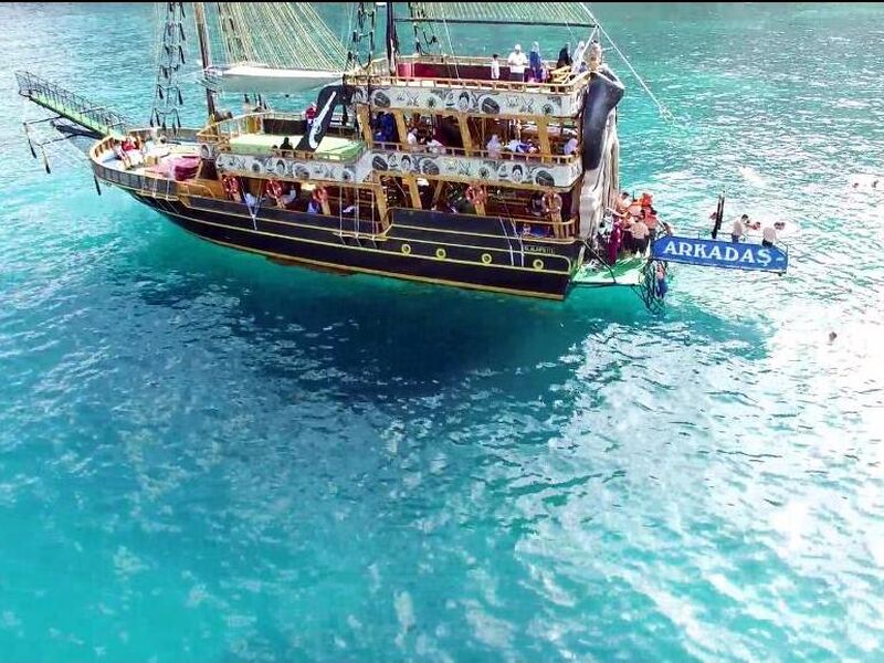 Pirate Boat Tour in Alanya