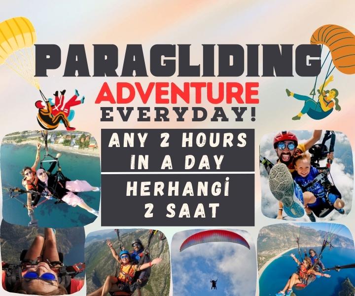 Alanya Tandem Paragliding Flights